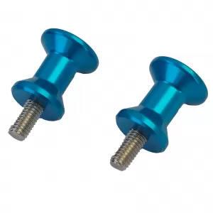 Keiti Aluminum Bobbins Swingarm Protector Stand Adapter Set M10 Blue