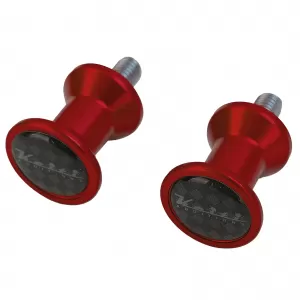 Keiti Alu Bobbins Swingarm Protector Stand Mount Racing Adapter Set M6 Red