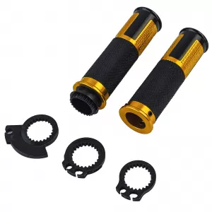 Set de manere din aluminiu pentru motocicletă Gripuri de ghidon 
