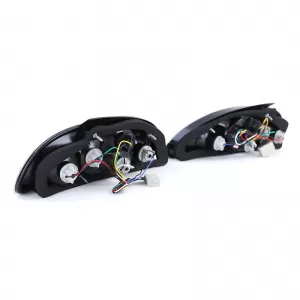 Fari posteriori in vetro trasparente neri adatti per MG F Cabrio RD TF 95-05-image-6258877