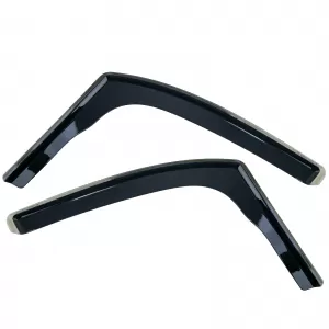 Wind deflector rain deflector 2-piece black for Ford Transit Connect 2013-2020