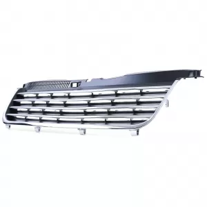 Radiator grille without emblem with chrome strips for VW Passat 3BG 00-05