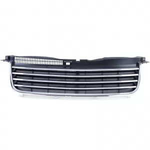 Radiator grille without emblem with chrome strips for VW Passat 3BG 00-05