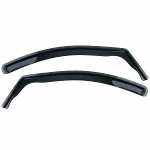 Wind deflector rain deflector 2-piece black tinted for VW Caddy V SB from 2020