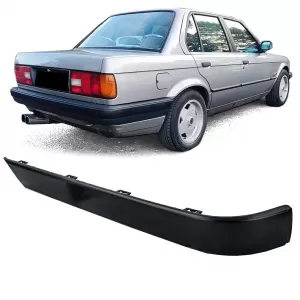 Left rear bumper strip fits 3 Series BMW E30 1987-1992