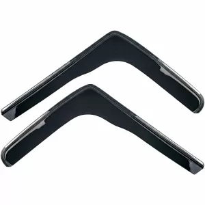 Wind deflector rain deflector 2-piece black for Mercedes Sprinter 907 from 2018