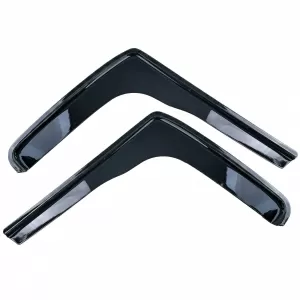 Wind deflector rain deflector 2-piece black for Mercedes Sprinter 907 from 2018