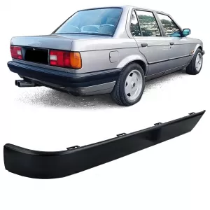 Bumper trim right rear bumper fits 3 Series BMW E30 1987-1992