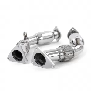 Tubo di sostituzione downpipe in acciaio inox Motorsport adatto per Nissan 370Z 2009-2020-image-6259092