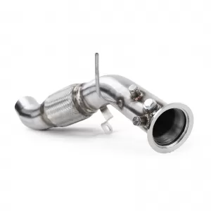 Tubo di sostituzione downpipe in acciaio inox Motorsport per BMW X5 35d 3.0 sd 286HP E70 M57N2-image-6259097