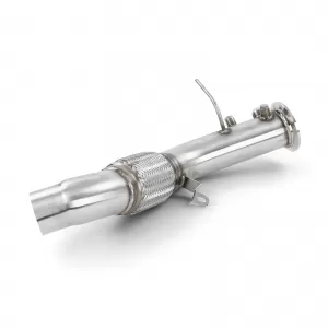 Tubo di sostituzione downpipe in acciaio inox Motorsport per BMW X5 35d 3.0 sd 286HP E70 M57N2-image-6259098