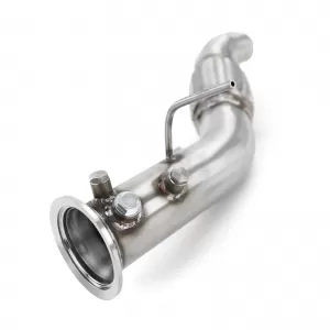 Tubo di sostituzione downpipe in acciaio inox Motorsport per BMW X5 35d 3.0 sd 286HP E70 M57N2-image-6259099