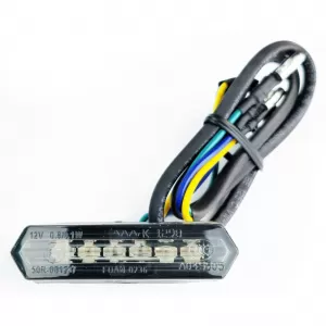 LED taillight smoke mini E-approved 48mm universal motorcycle custom