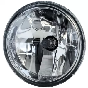 4" 10cm headlight insert H4 clear glass E-approved 12V universal motorcycle