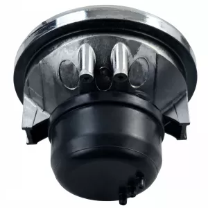 4" 10cm headlight insert H4 clear glass E-approved 12V universal motorcycle