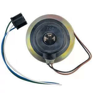 4" 10cm headlight insert H4 ribbed E-approved 12V universal motorcycle
