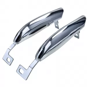Bumper guards chrome front new – Top quality for Ford Mustang 1967–1968