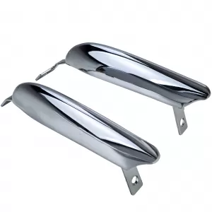 Bumper guards chrome front new – Top quality for Ford Mustang 1967–1968