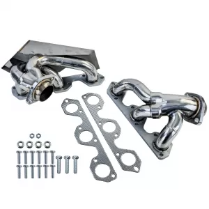 Collettore di prestazioni in acciaio inox lucidato, adatto per Jeep Wrangler JK 2007-2011 3.8L-image-6259134