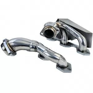 Collettore di prestazioni in acciaio inox lucidato, adatto per Jeep Wrangler JK 2007-2011 3.8L-image-6259136