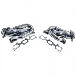 Collettore di scarico in acciaio inossidabile lucido adatto per Ford Mustang 3.7 V6 D2C 2011-2015-image-6259153
