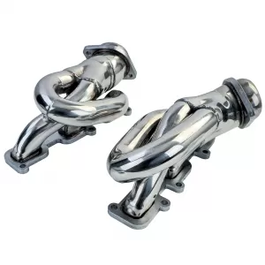 Collettore di scarico in acciaio inossidabile lucido adatto per Ford Mustang 3.7 V6 D2C 2011-2015-image-6259154