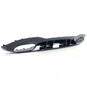 Sport Diffusore posteriore con terminali neri adatto per Mercedes A Classe V177 19-25-image-6259224