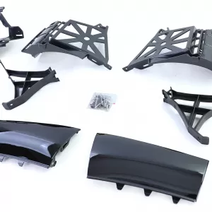 Sport Diffusore posteriore con terminali neri adatto per Mercedes A Classe V177 19-25-image-6259231
