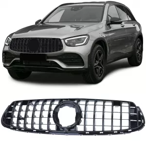image-4-Sport hűtőrács fényes fekete Mercedes GLC X253 Coupe C253 2019-2022