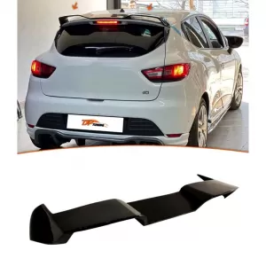 image-18-Clio 4 Standard RS Style hátsó tetőspoiler zongoralakk fekete ABS / 2012-2019