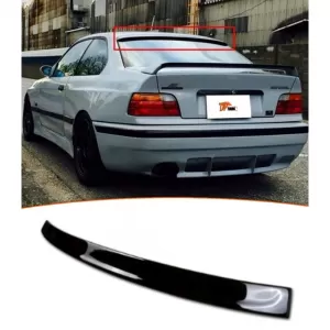 image-21-BMW E36 Coupe hátsó tető spoiler, zongoralakk fekete ABS / 1995 - 2003 (2 ajtós)
