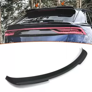 image-23-Q8 hátsó tetőspoiler zongoralakk fekete ABS / 2018 - up