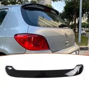 image-30-Peugeot 307 hátsó tetőspoiler zongoralakk fekete ABS / 2001 - 2008