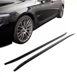 image-40-F01 Max küszöb spoiler Piano Black vákuum műanyag / 2009-2013