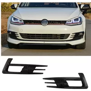 image-67-Golf 7 GTI ködlámpa keret zongoralakk fekete ABS / 2012-2017