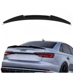 image-46-Audi A4 B9 M4 Style spoiler, zongoralakk fekete, ABS / 2019-2021