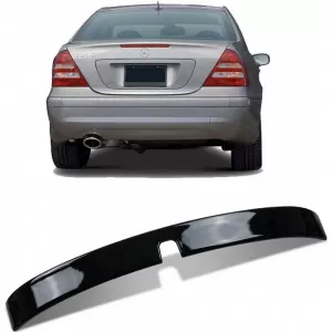 image-50-W203 AMG Style tetőspoiler zongoralakk fekete ABS / 2000-2011