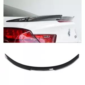 image-51-F13 M4 Style hátsó csomagtér spoiler zongoralakk fekete ABS / 2012-2018