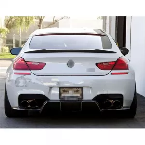 image-52-BMW F06 Grand Coupe M4 Style hátsó csomagtér spoiler, zongoralakk fekete ABS / 2012-2018