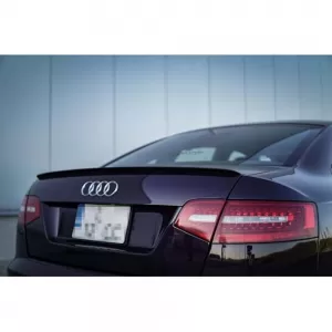 image-62-Audi A6 C6 csomagtartó spoiler, zongoralakk fekete ABS / 2004-2011