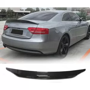 image-63-Audi A5 B8 Caractere csomagtartó spoiler Piano Black ABS / 2009-2016 (Coupe)