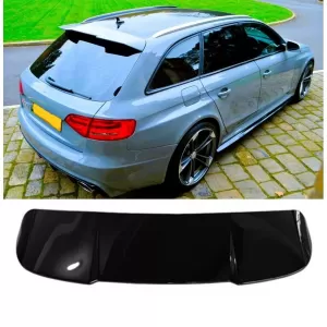 image-64-Audi A4 B8 Avant hátsó tetőspoiler zongoralakk fekete ABS / 2008-2015 (ALLROAD)