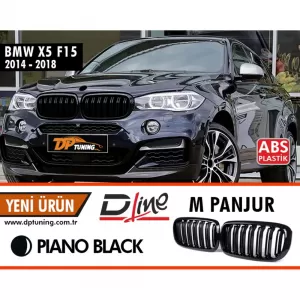 image-41-F15 X5 M hűtőrács Piano Black ABS / 2013-2018