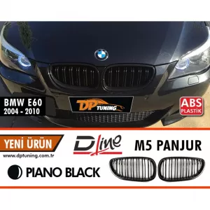 image-43-E60 M5 hűtőrács Piano Black ABS / 2003-2010