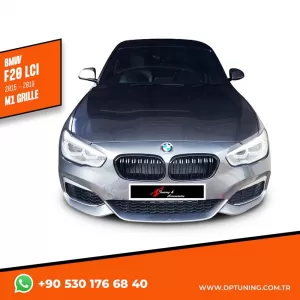 image-45-BMW F20 LCI M1 hűtőrács zongoralakk fekete ABS / 2015-2019