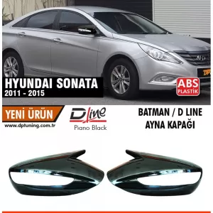 image-18-Hyundai Sonata Batman tükörborítás zongoralakk fekete / 2011 - 2015