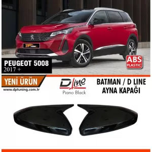 image-27-Peugeot 5008 Batman tükörborítás zongoralakk fekete / 2017-től