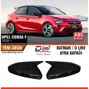 image-30-Corsa F Batman tökrörborító zongoralakk fekete / 2019-