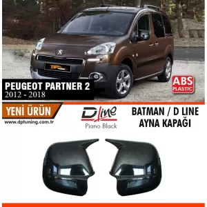 image-33-Partner 2 Batman tükörborító zongoralakk fekete /2012-2018