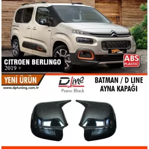 image-43-Berlingo Batman tükörborítás zongoralakk fekete / 2019-től